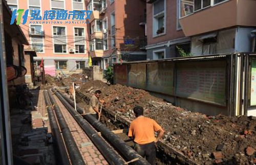 南京雨花台区铁心桥管道改造